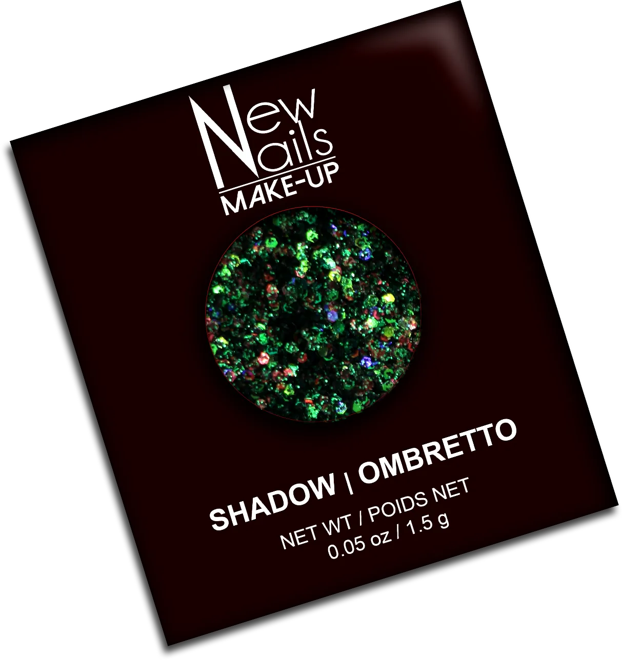 New Nails System EG25 Amazonj ombretto glitter solo cialda