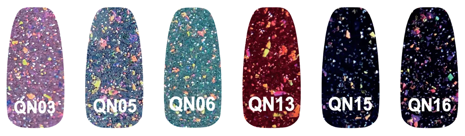 New Nails System Queens Set 6 Smalti Eleganti UV/LED