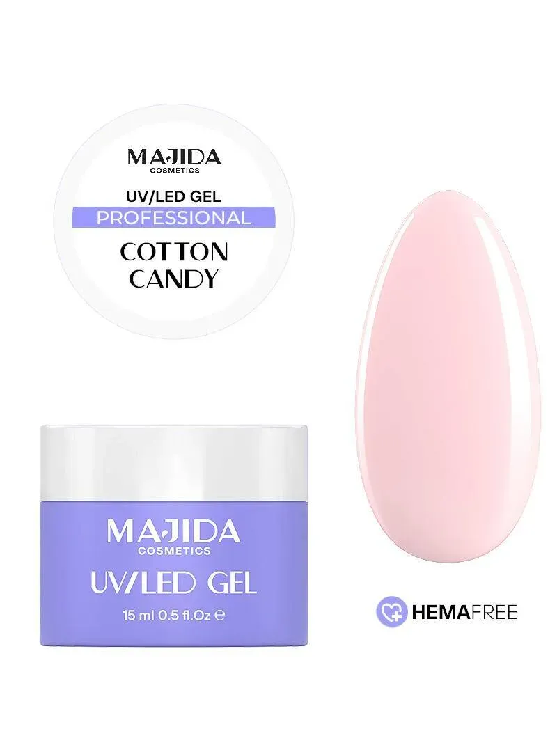 Majida Cosmetics Cotton Candy gel ricostruzione lattiginoso 15 ml