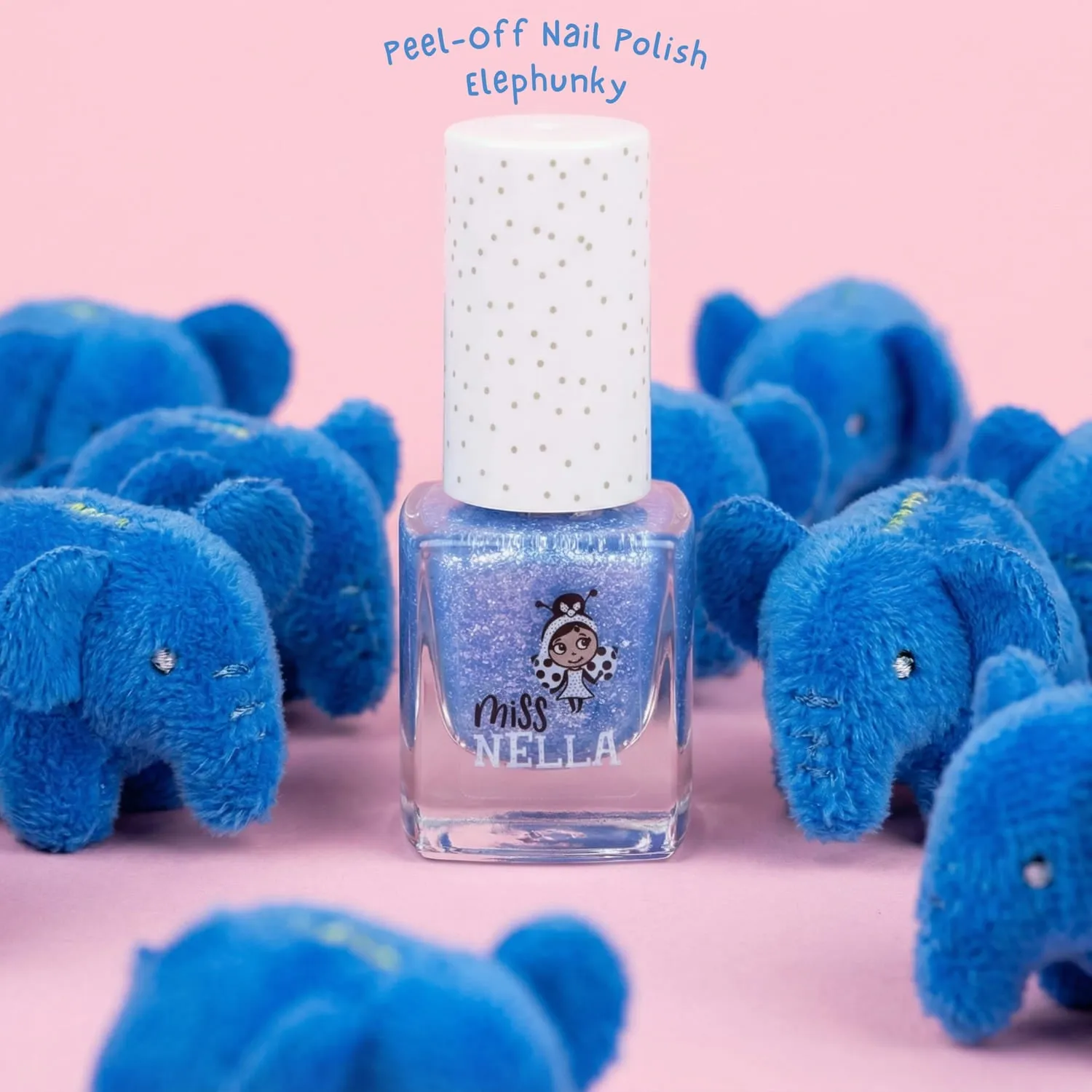 Miss Nella Safari 4 Pack set smalti peel off 4 colori