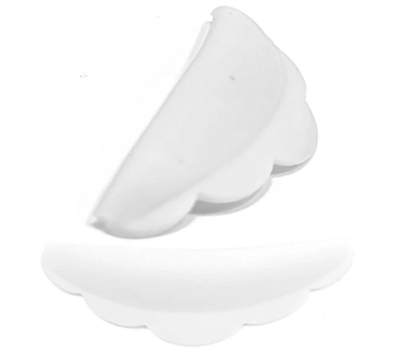 New Nails System Bigodini Silicone Laminazione Ciglia Mista 10 pz