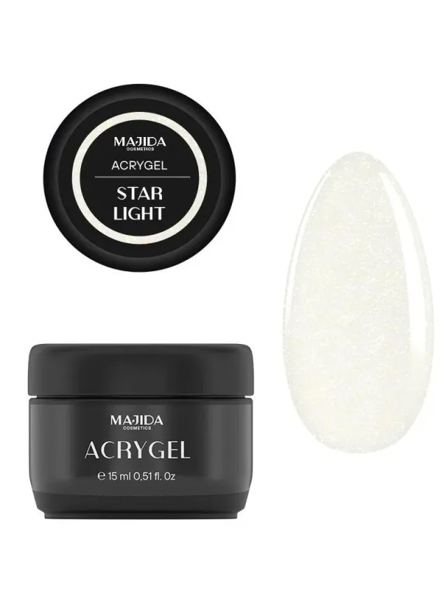 Majida Cosmetics Acrygel Starlight gel 50 ml TPO free