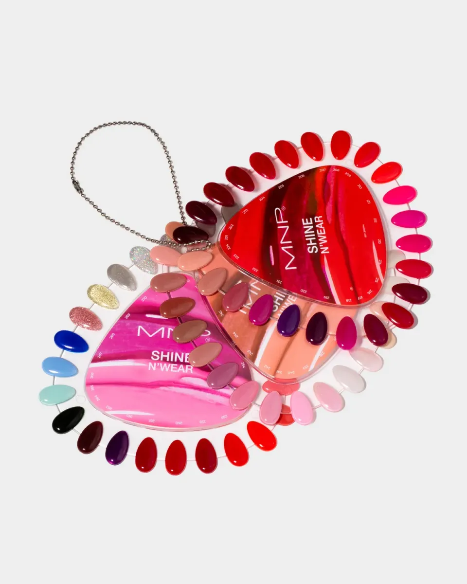 Mesauda Unghiometro 30X4 espositore 24 colori Shine N'Wear