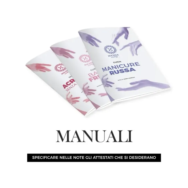 Majida Manuali manuale corso unghie base gel