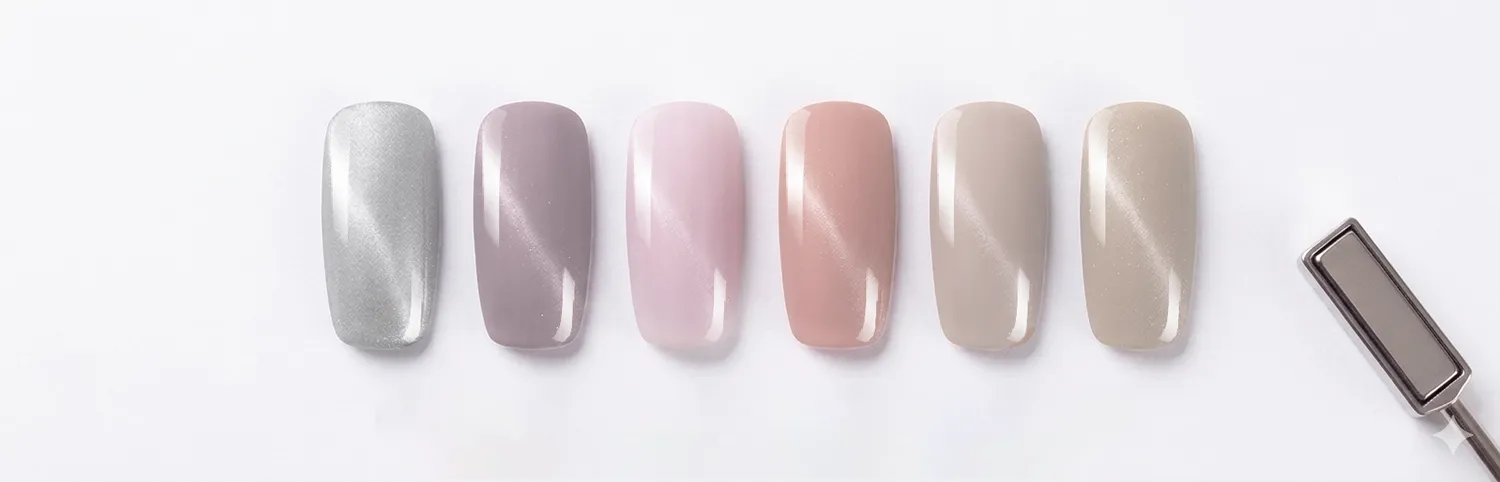 New Nails System Marble Tiger Eye smalto semipermanente set 6x5 ml nude