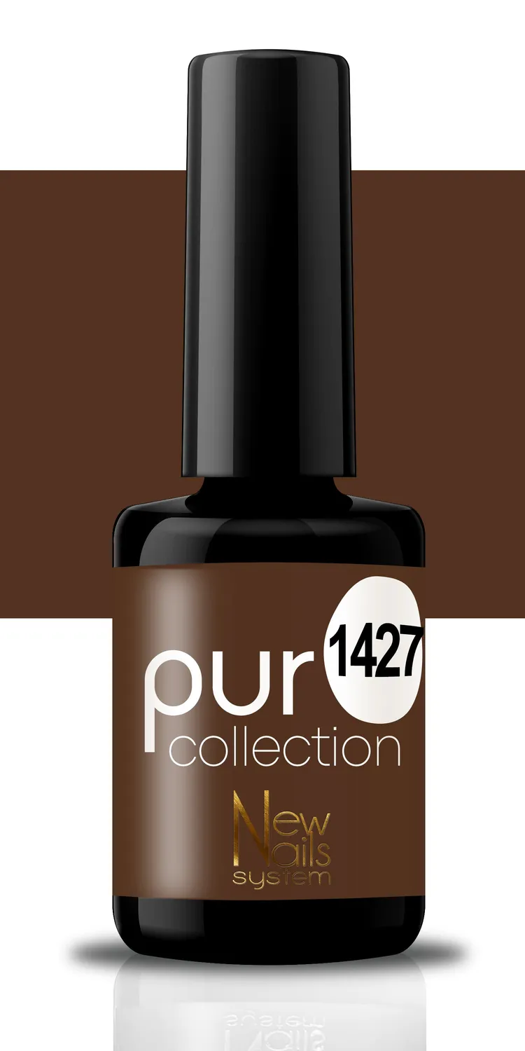 New Nails System Cowgirl 1427 smalto marrone caldo