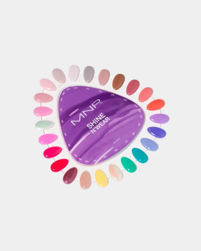 Mesauda Shine N'Wear RUX24 unghiometro triangolare 24 colori
