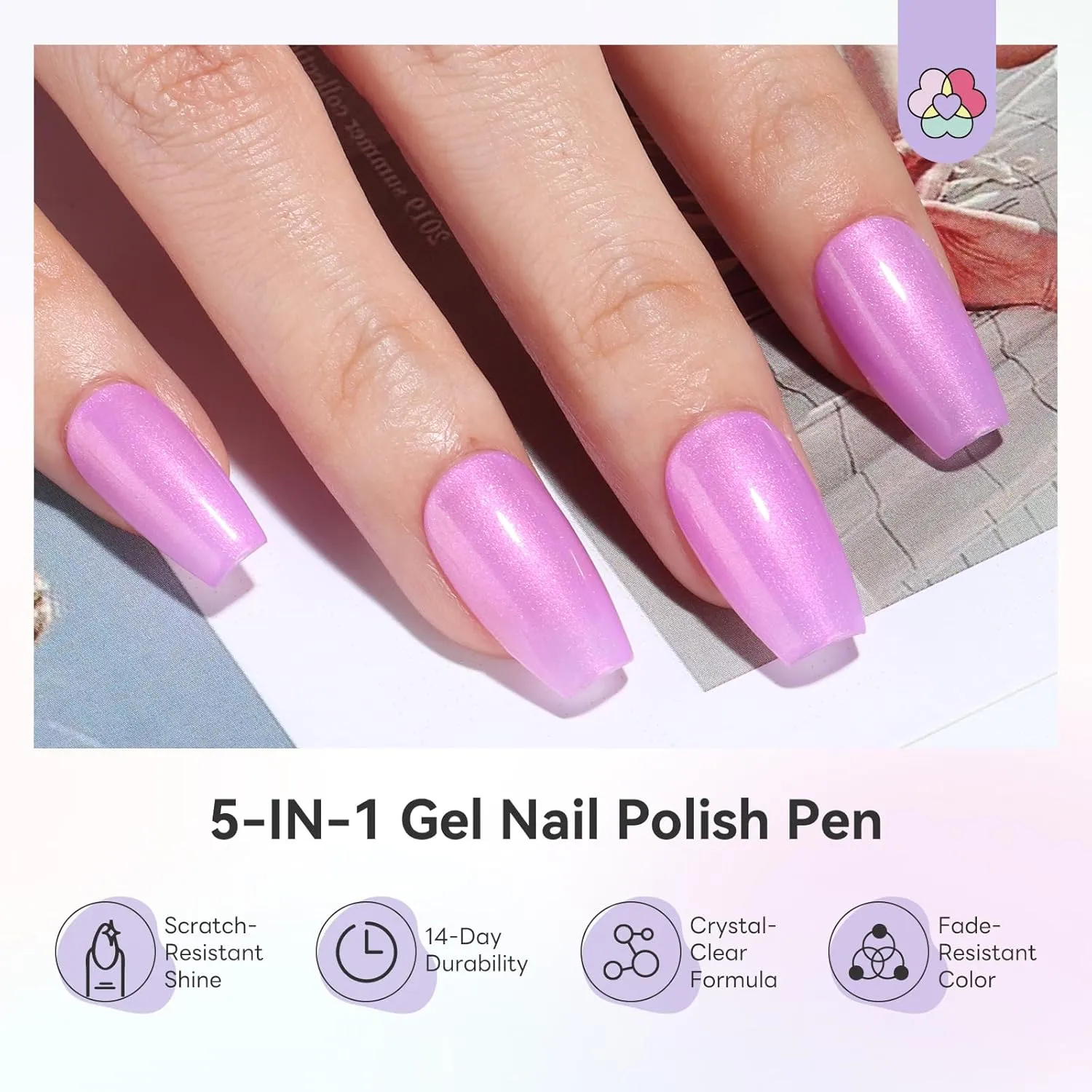 Saviland Cat Eye penna smalto gel 6 pezzi effetto aurora