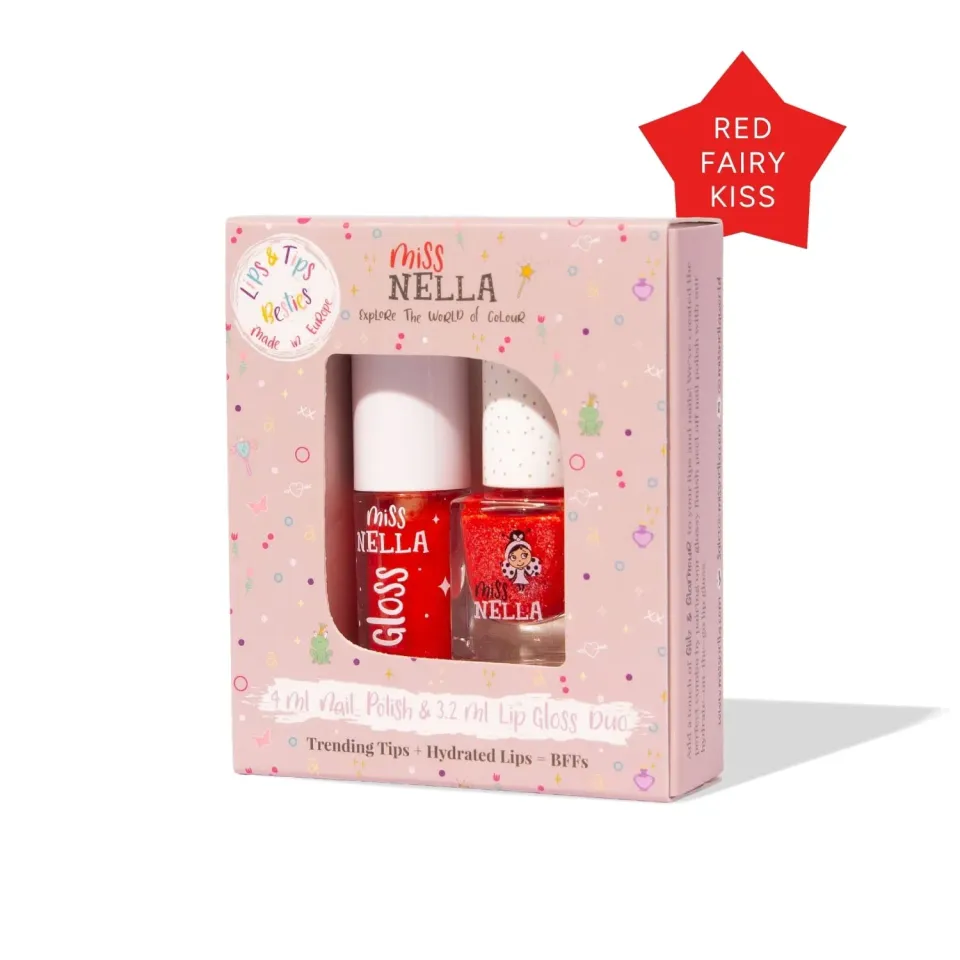 Miss Nella Croco Dazzle Fairy Kiss duo smalto gloss