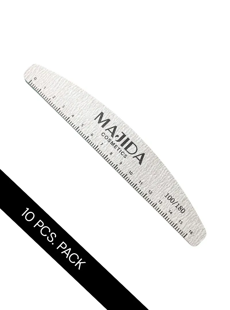 Majida Mezzaluna lima unghie 100/180 10 pz