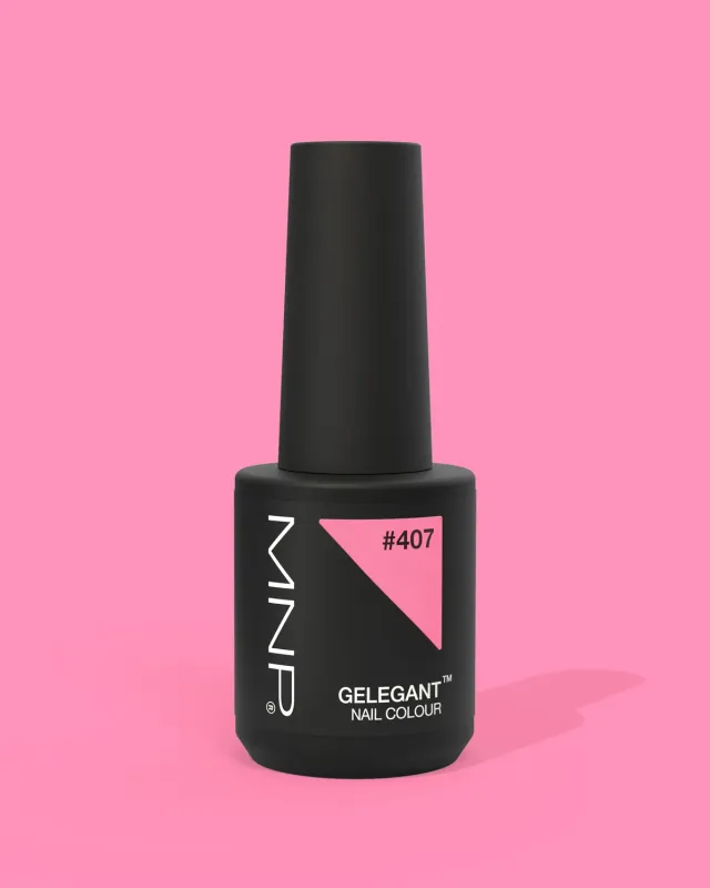 Mesauda Gelegant 407 Bubble Gum smalto semipermanente 8 ml rosa