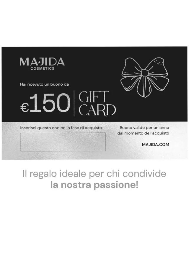 Majida Cosmetics Gift Card buono regalo 150 euro