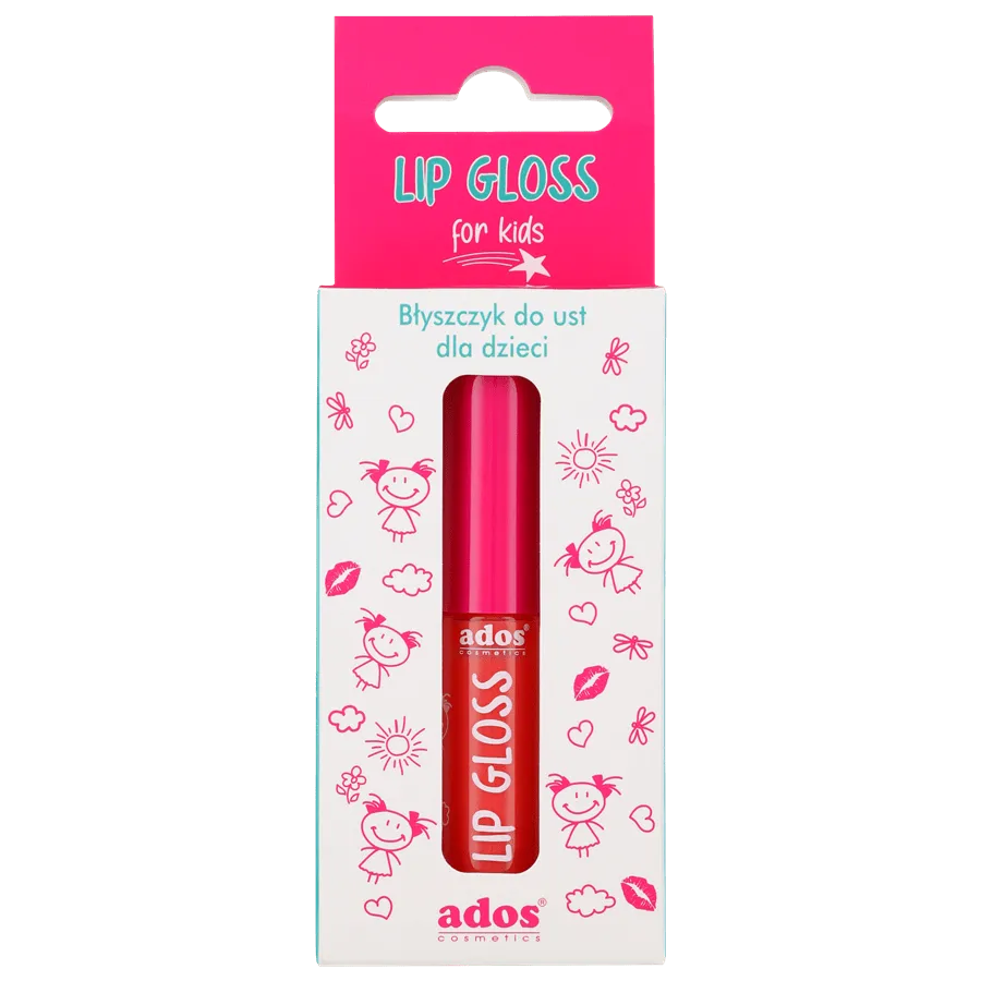 Ados Lip Gloss Kids Lucidalabbra 4,5 ml gusto frutta