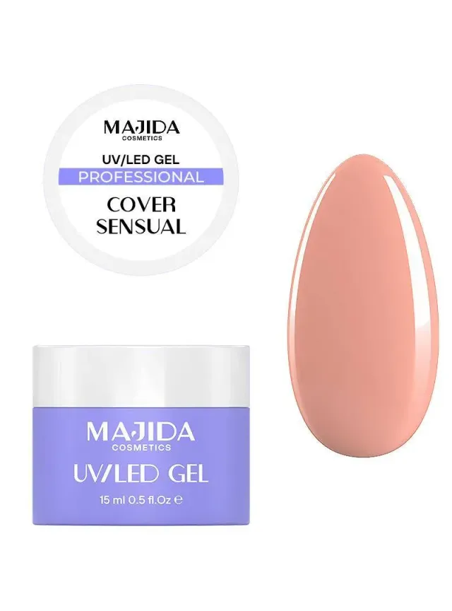 Majida Cosmetics Professional Gel Cover Sensual gel 15ml nude coprente