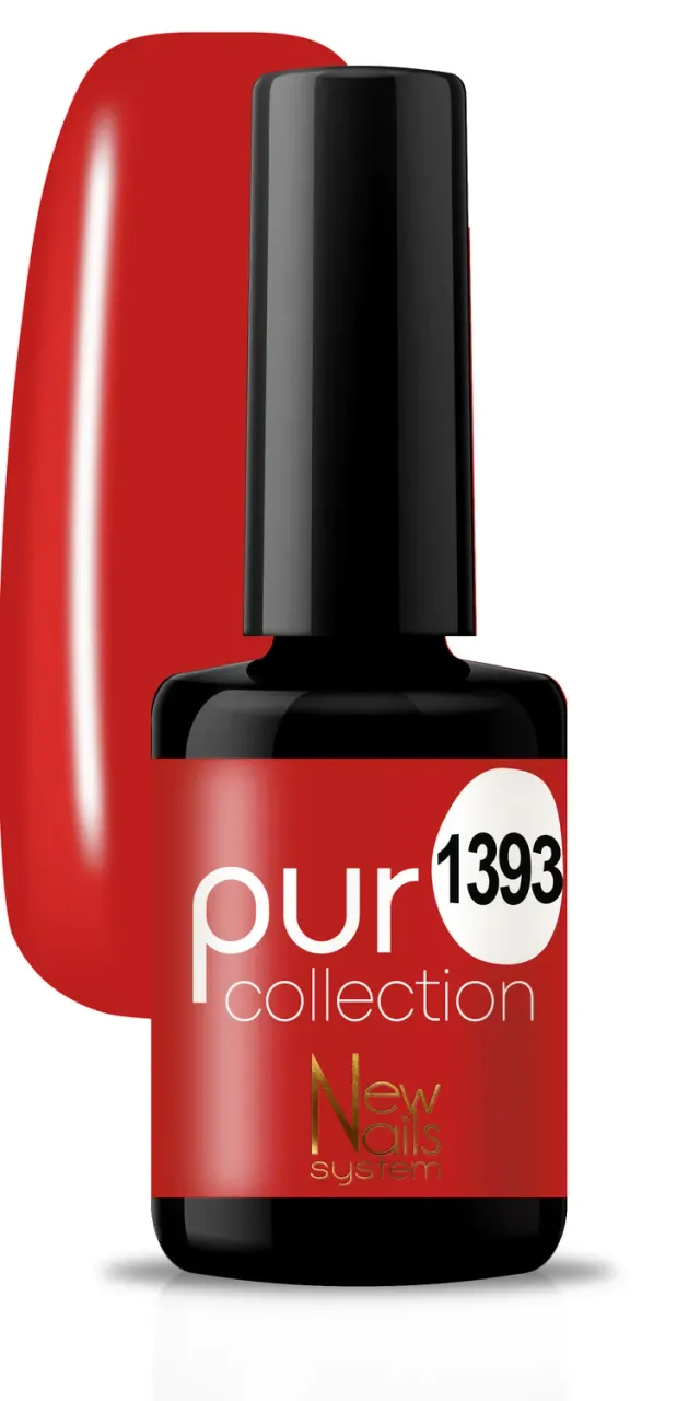 New Nails System Rouge Passion 1393 smalto gel rosso valentino