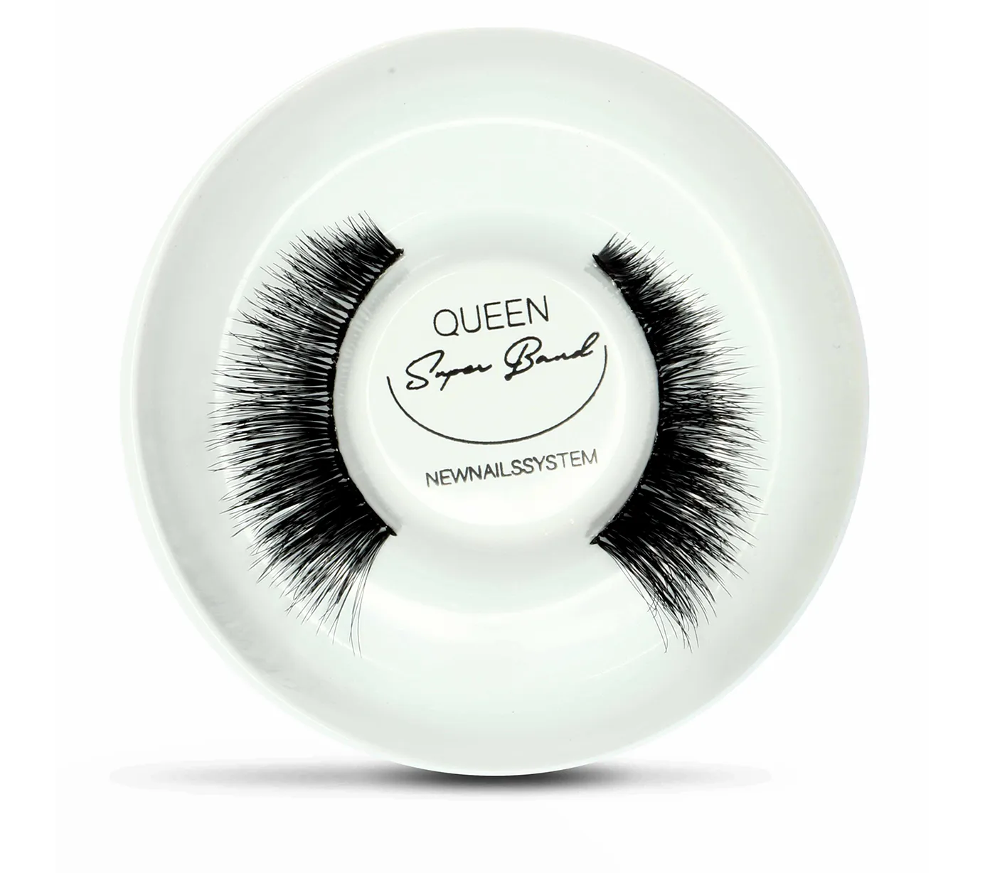 New Nails System Ciglia a Banda Queen Finte Nero 1 Paio