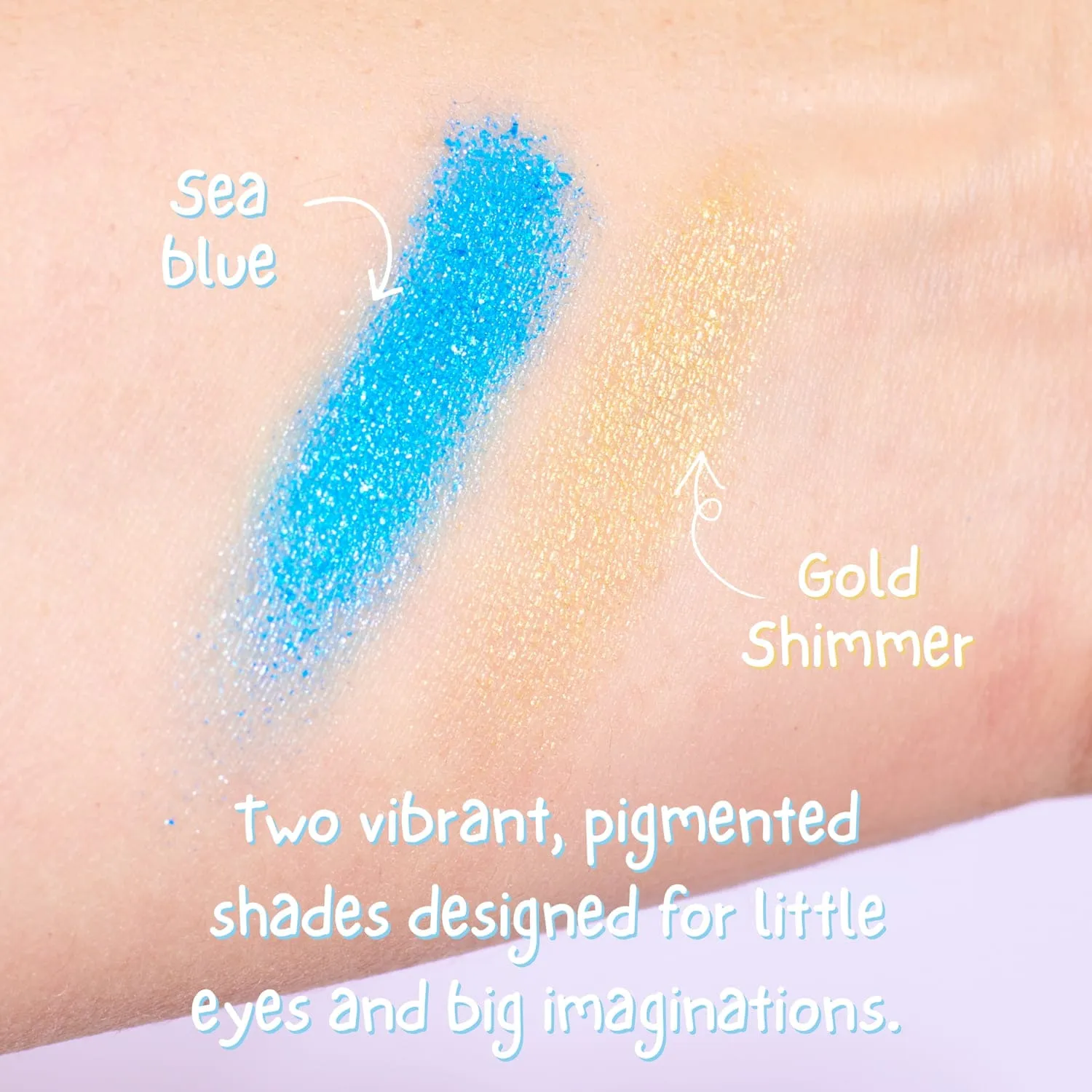 Miss Nella Golden Sands ombretto bambina blu oro