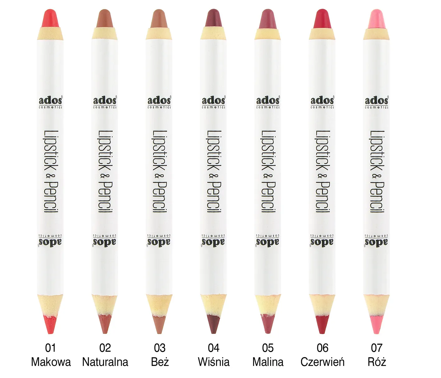 Ados Lipstick&Pencil 2in1 rossetto matita 3,2 g cremoso