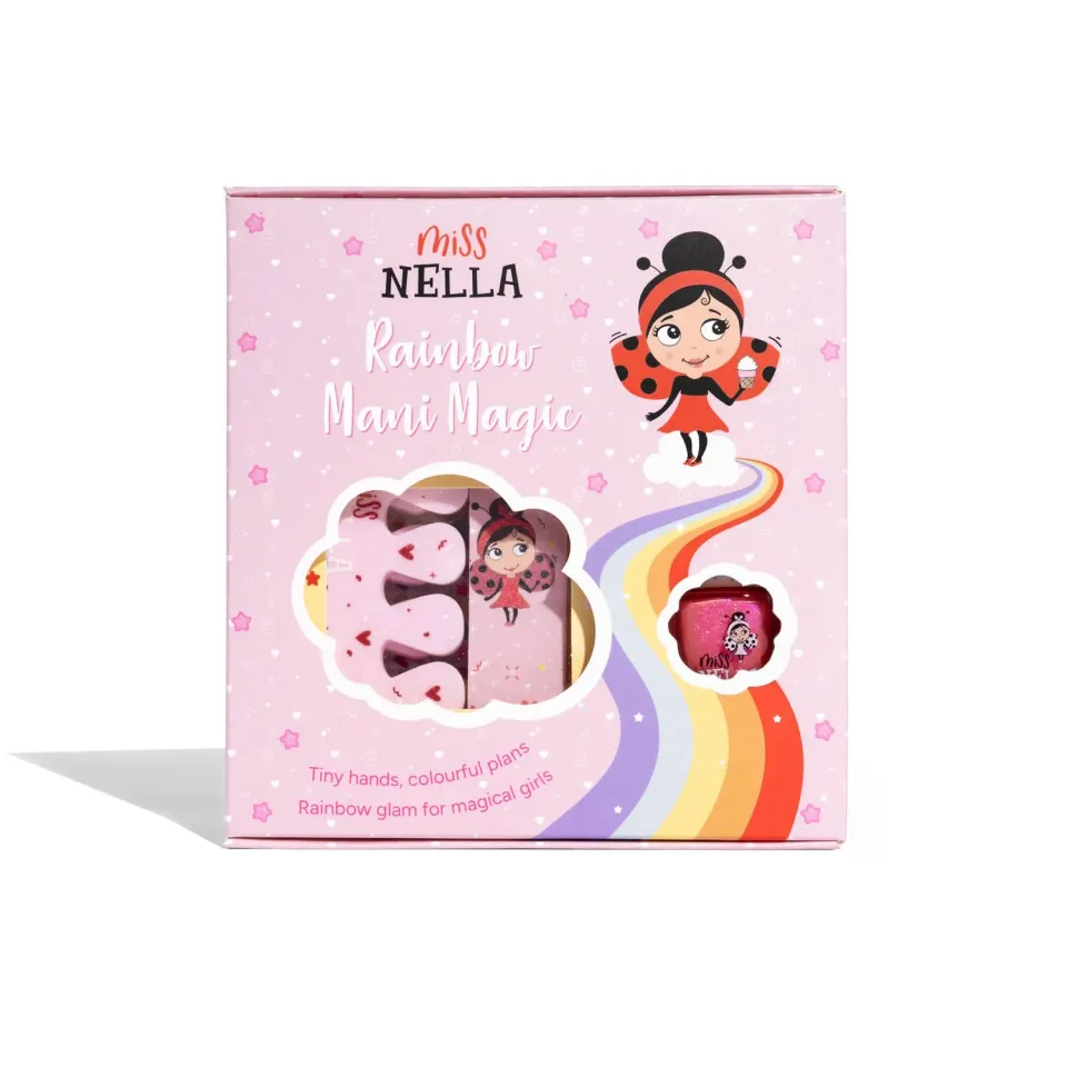 Miss Nella Rainbow Mani Magic Set kit smalti bimba