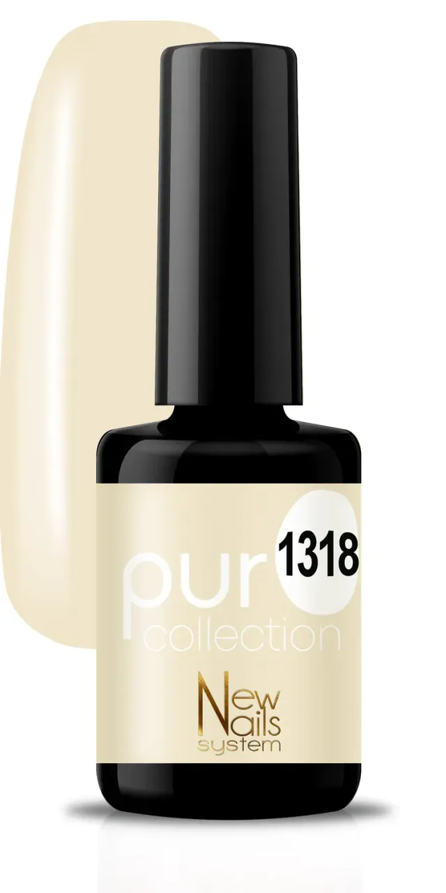 New Nails System Fashion Nude 1318 smalto semipermanente rosa chiaro
