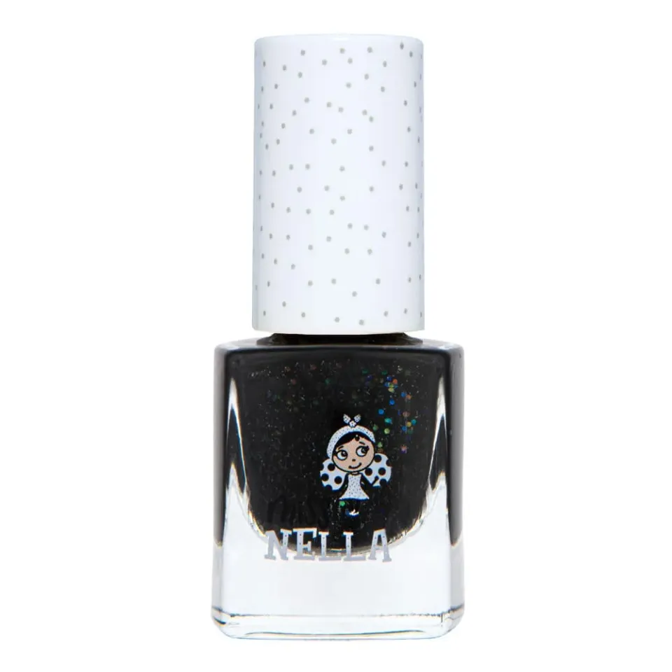 Miss Nella MN24 Surprise Party smalto nero glitter peel off