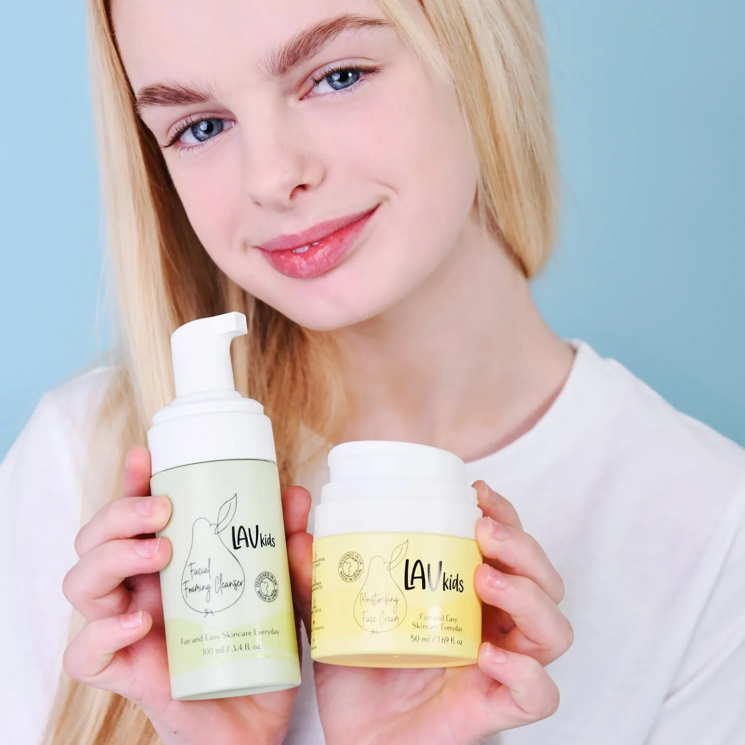 Miss Nella Lav Kids duo viso idratante 2 pezzi