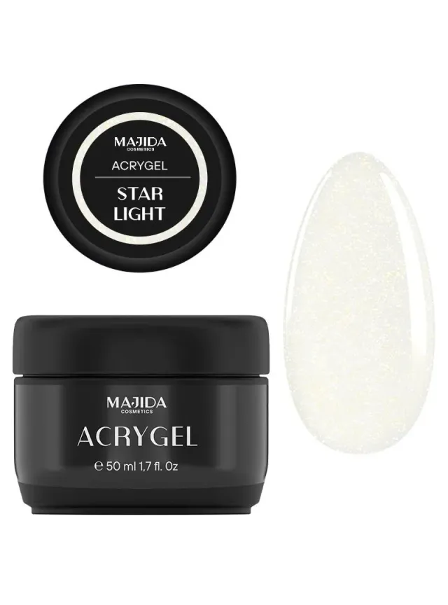 Majida Cosmetics Acrygel Starlight ibrido 15 ml luminoso