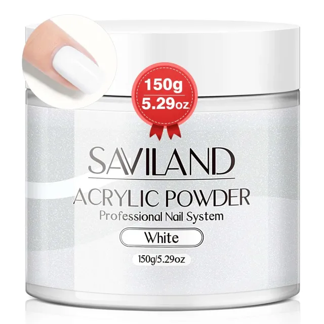 Saviland Polvere Acrilica bianca white 120g professionale