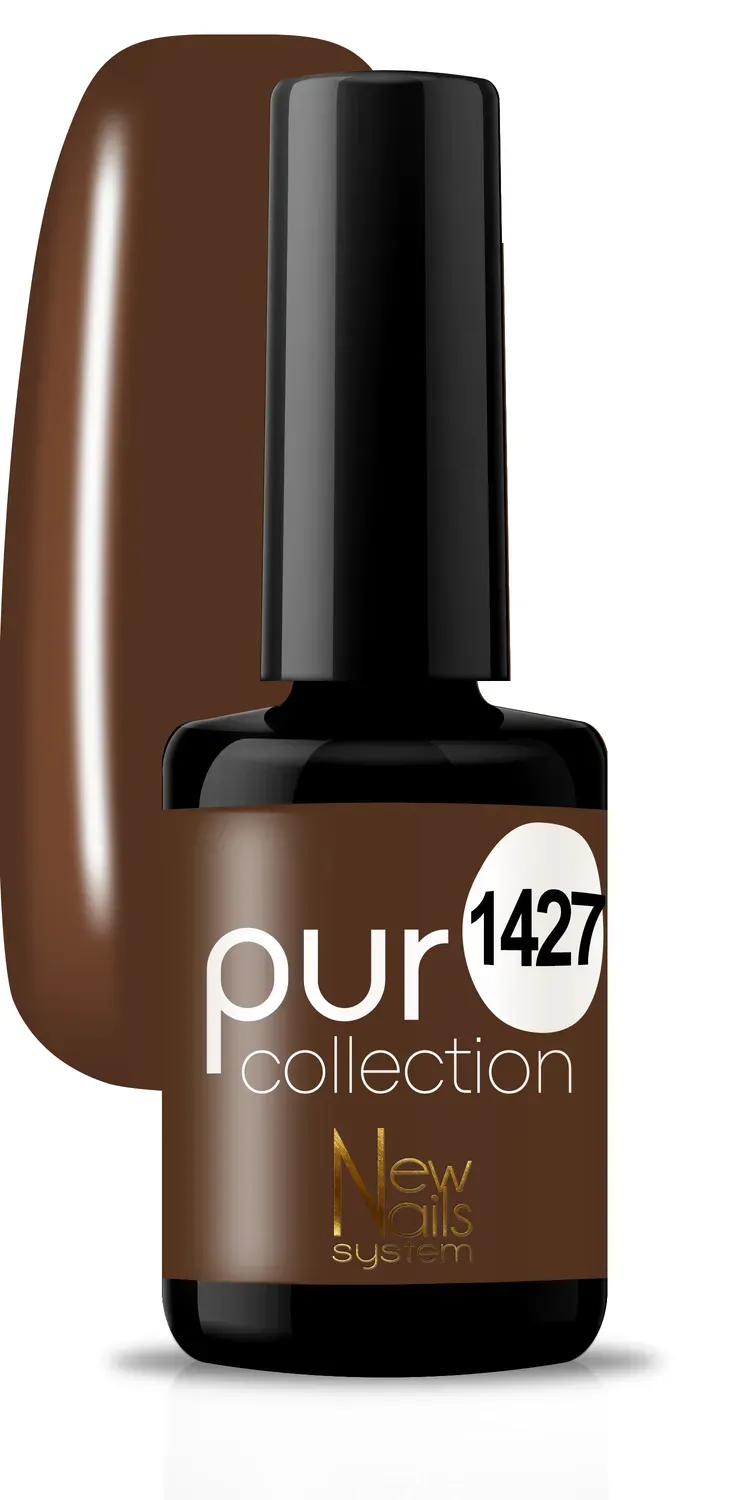 New Nails System Cowgirl 1427 smalto marrone caldo