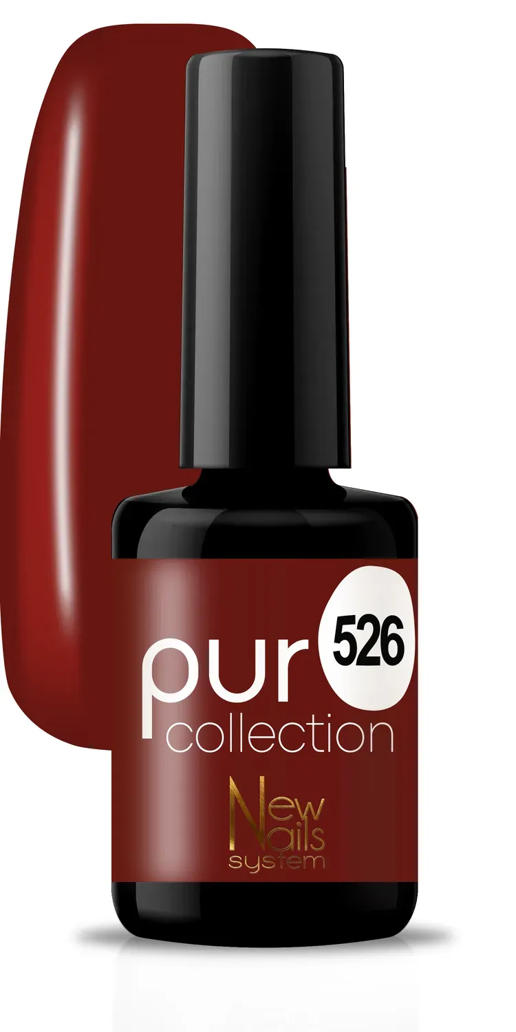 New Nails System Rouge Passion 526 smalto semipermanente rosso bordeaux