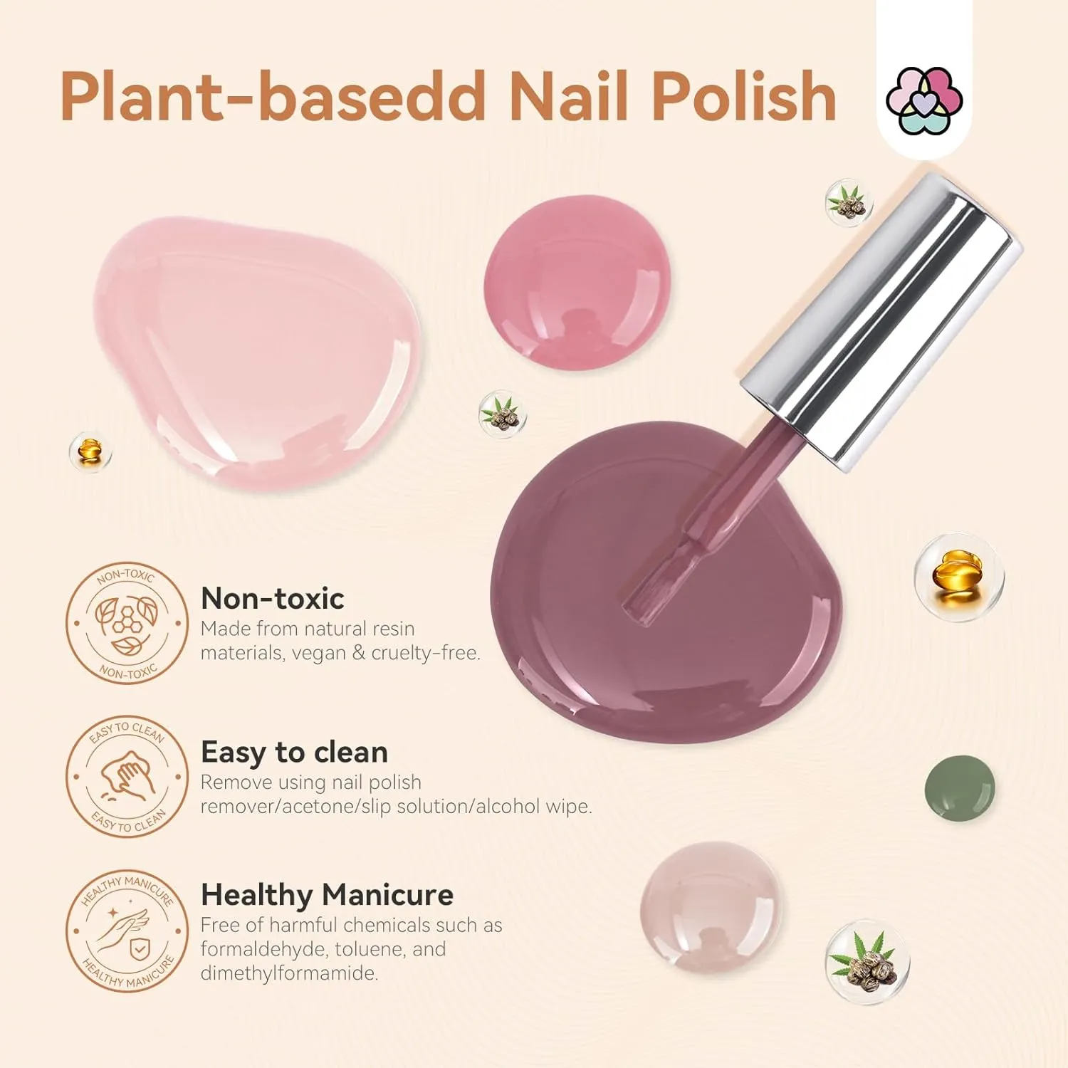 Saviland Classic smalto set 12 colori bordeaux perlati
