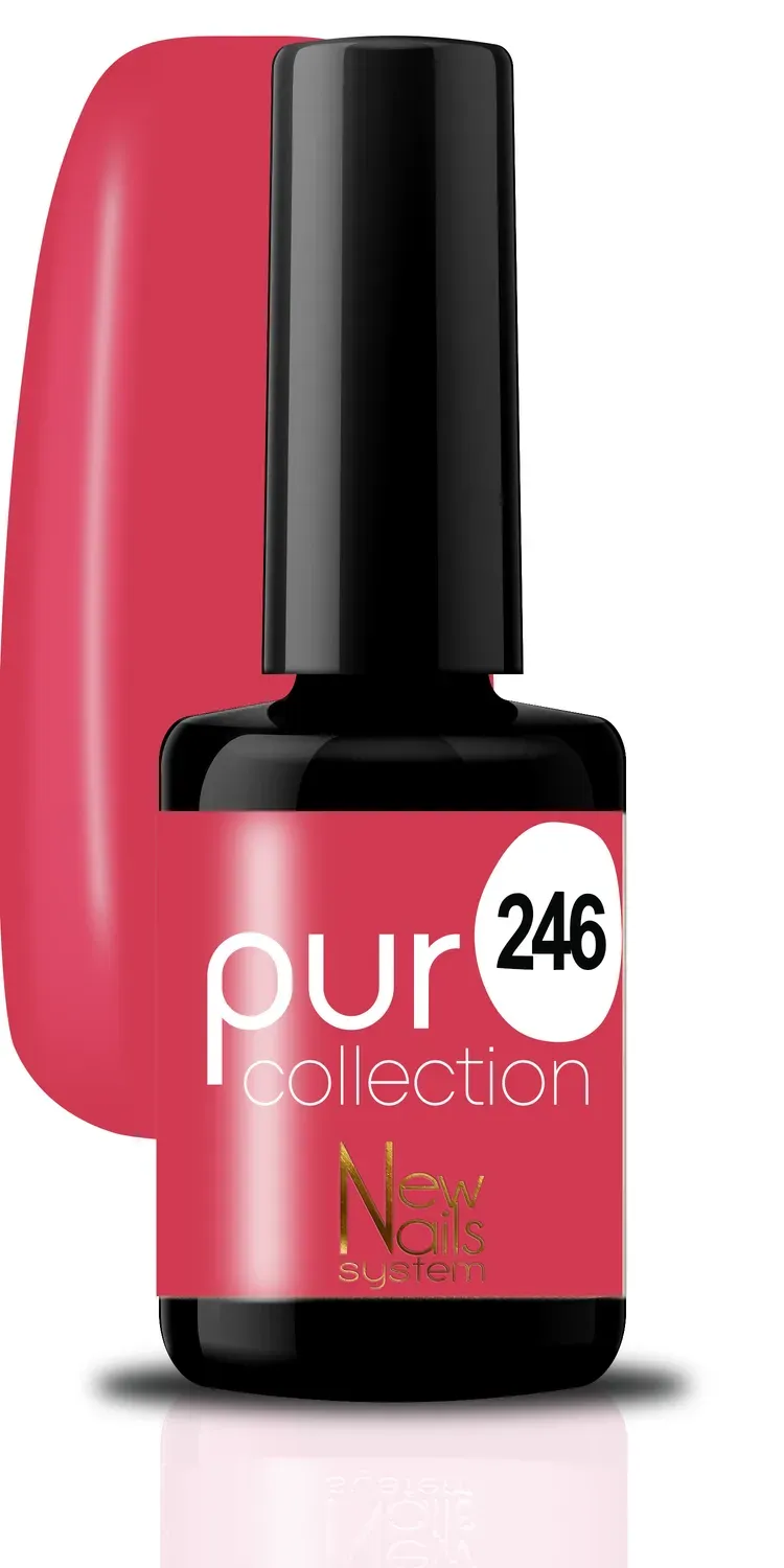 New Nails System Pulse of the City 246 smalto semipermanente rosa corallo