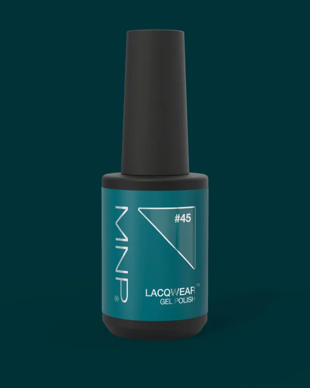 Mesauda Lacqwear 45 Petrol Smalto Semipermanente 10 ml Verde Intenso