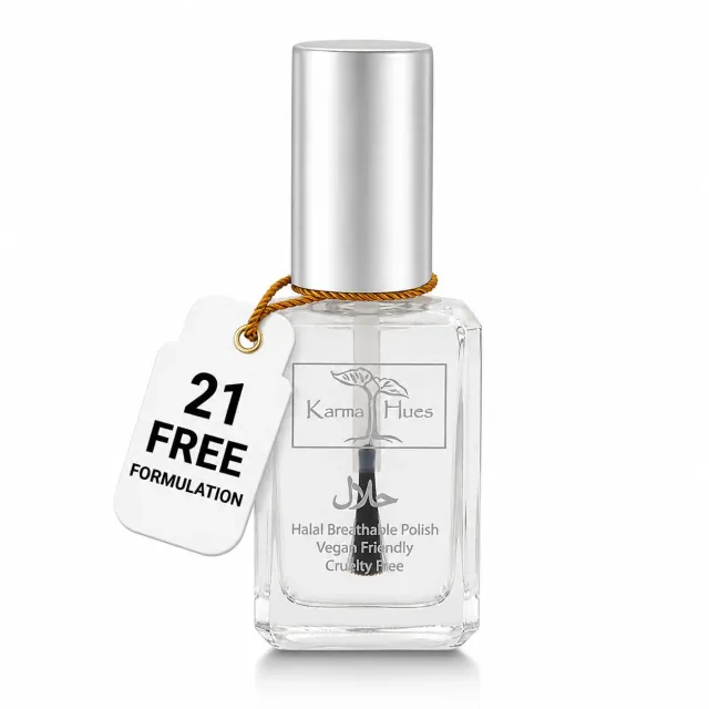 Karma Organic Anastasia smalto top coat traspirante halal