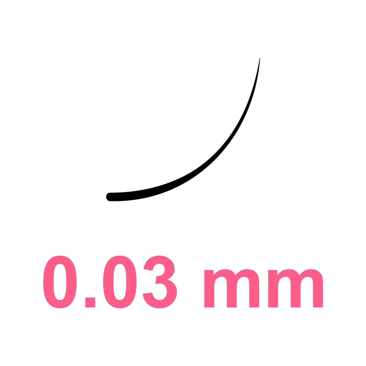 New Nails System Curva C extension ciglia 12 file 8-16 mm