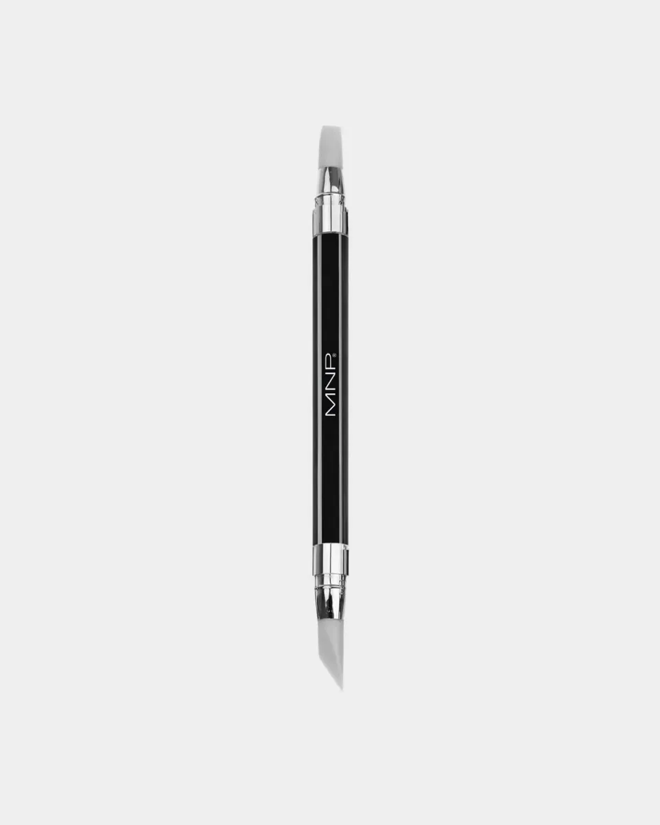 Mesauda Pen Brush pennello polveri chrome doppia punta silicone