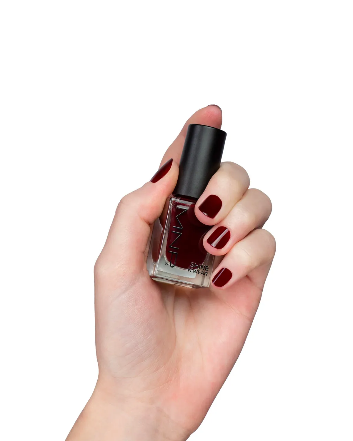 Mesauda Shine N'Wear 201 Smalto Classico 10 ml Rouge Noir