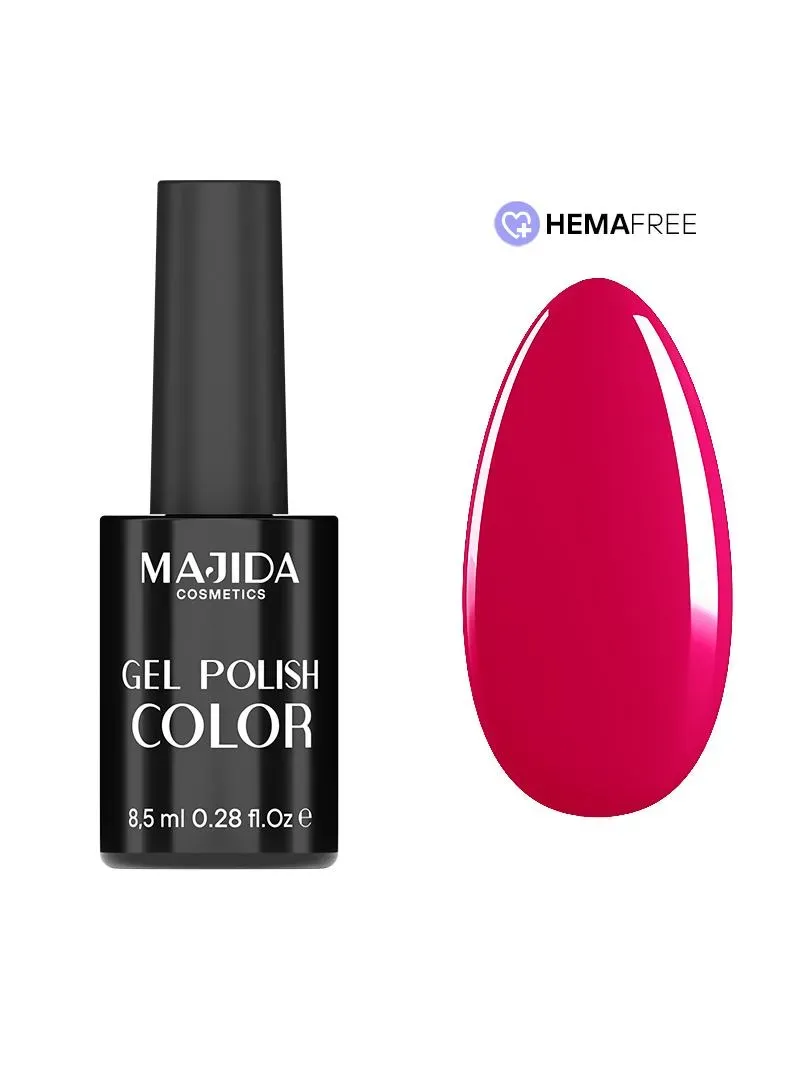 Majida Cosmetics Gel Polish Red Light smalto semipermanente 8,5ml intenso