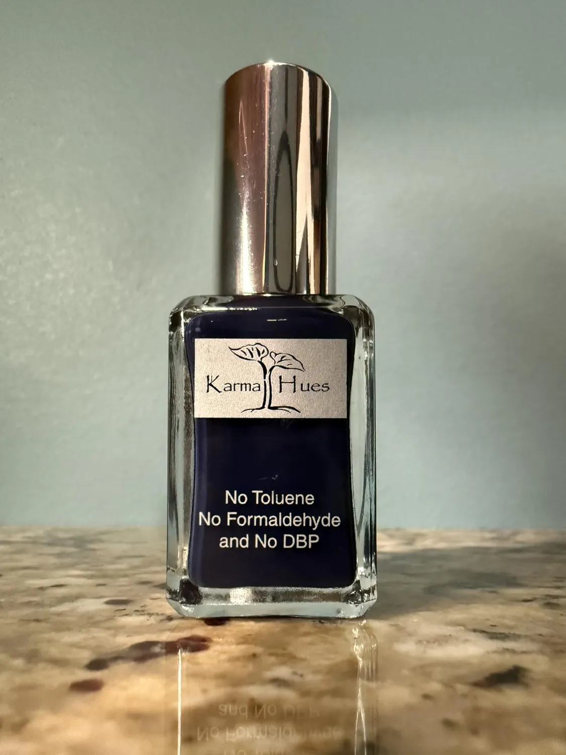 Karma Organic Peacock Blue smalto unghie vegano
