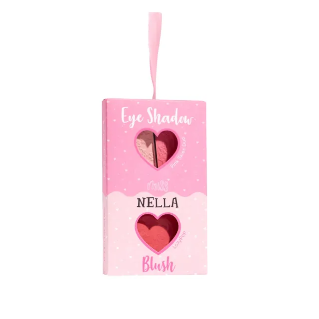 Miss Nella Duo Ombretto e Blush Trucco Bambina Lavabile