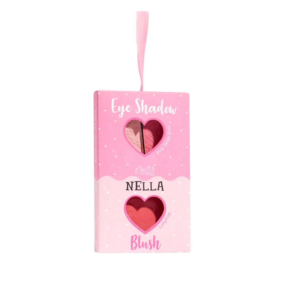 Miss Nella Duo Ombretto e Blush Trucco Bambina Lavabile