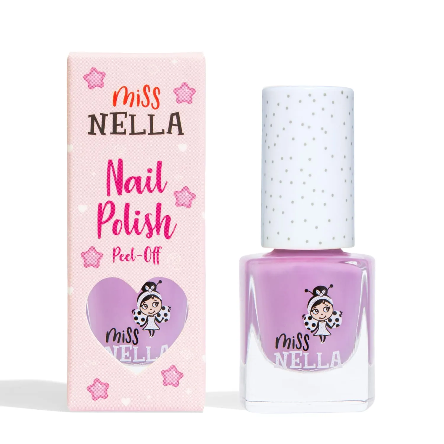Miss Nella Bubble Gum smalto lilla peel off per bambine