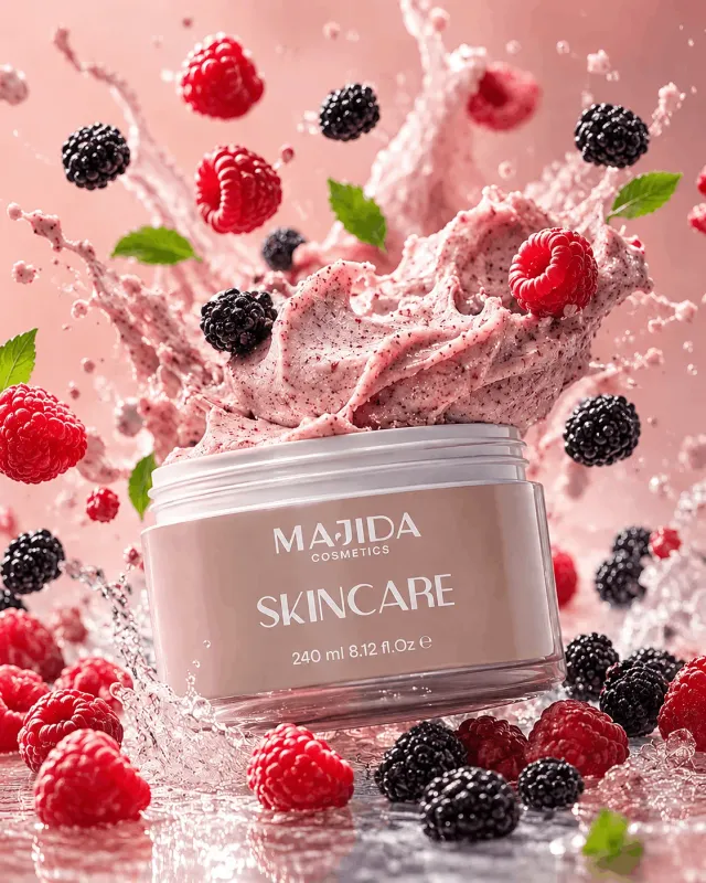 Majida Ricarica Scrub Frutti di Bosco 240 ml levigante