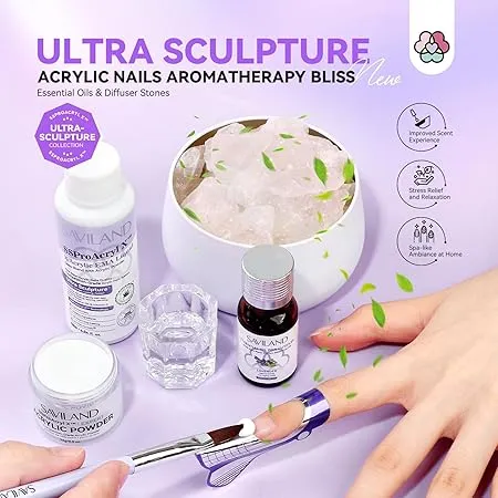 Saviland SSProAcryl X kit unghie acriliche con fresa 4oz