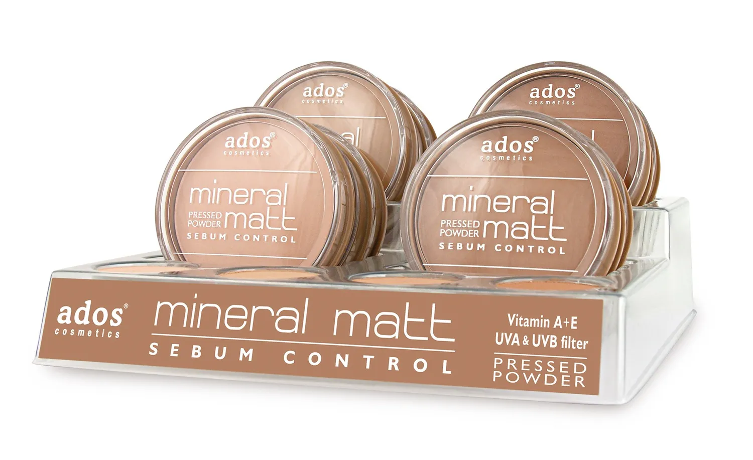 Ados Mineral Matt cipria minerale 12 g opacizzante