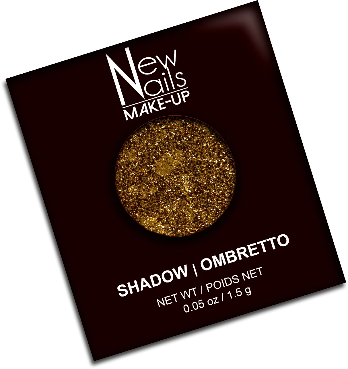 New Nails System EG08 Treasure ombretto glitter cialda 1,5 g