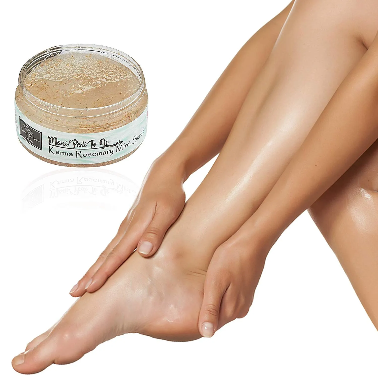 Karma Organic Rosmarino Menta scrub corpo esfoliante naturale