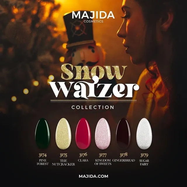 Majida Cosmetics Snow Walzer kit smalti semipermanenti prezzo speciale