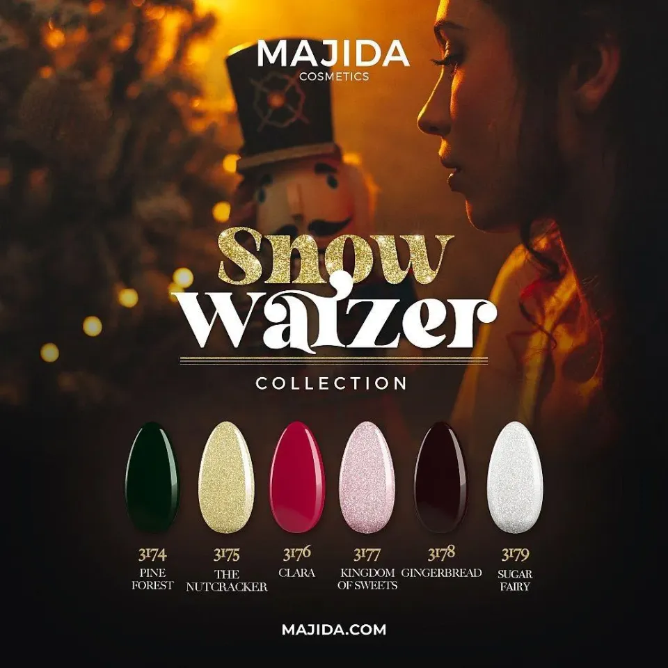 Majida Cosmetics Snow Walzer kit smalti semipermanenti prezzo speciale