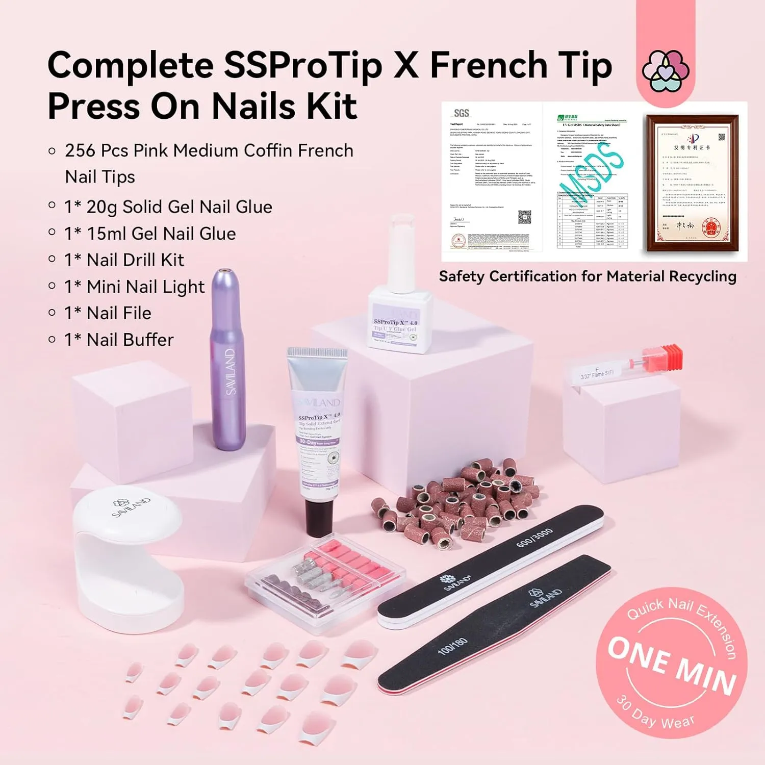 Saviland kit french press on coffin 16 misure lunga tenuta